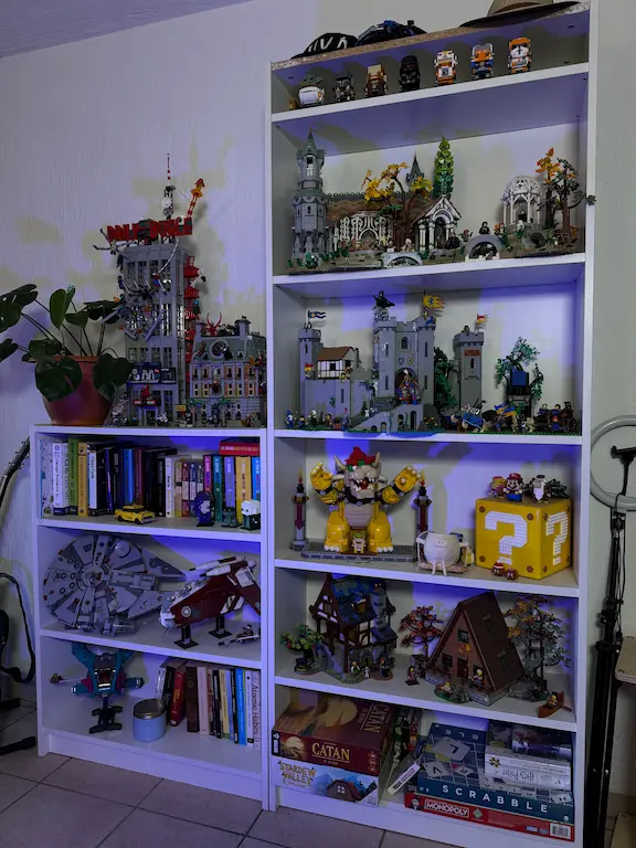 Picture of my lego shelf